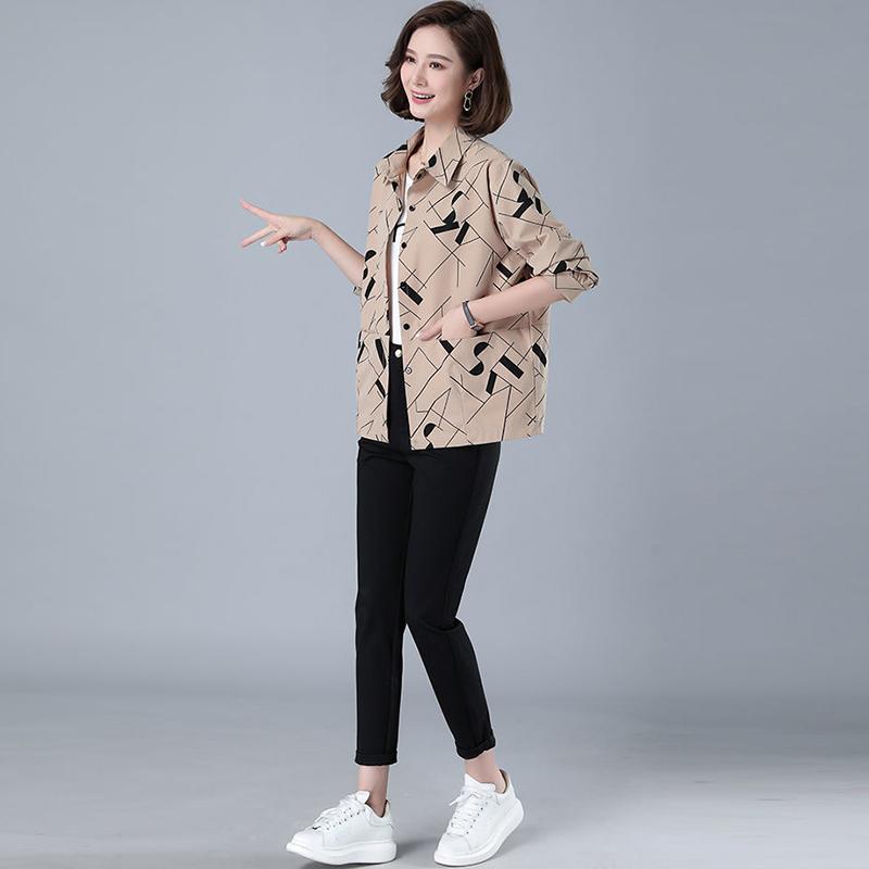 Spring, Autumn and Summer Casual Jacket Women 2021 Short Windbreaker Korean Loose Cardigan Women's Top