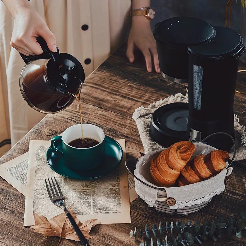 Drip Coffee Machine Drip Filter Heat Preservation American Tea Office Tea Machine Home Espresso Machine Automatic Coffee Maker