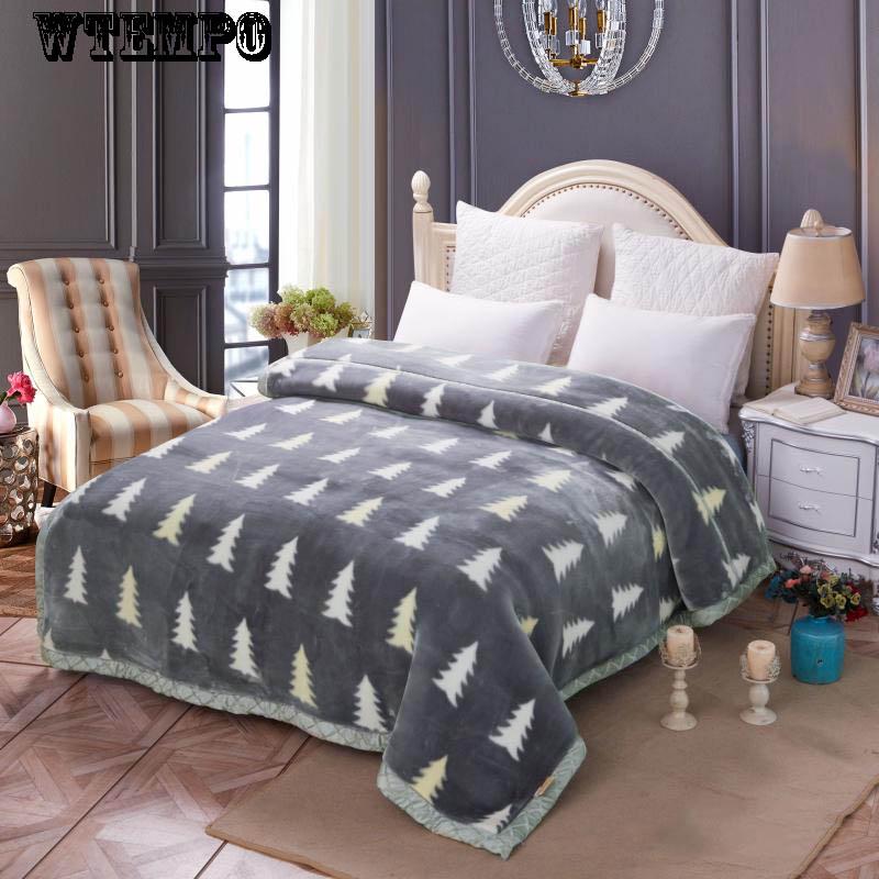 Brand Winter Carpet Wedding Blanket Fashion Cashmere Blanket Bedding Double Thick Blanket