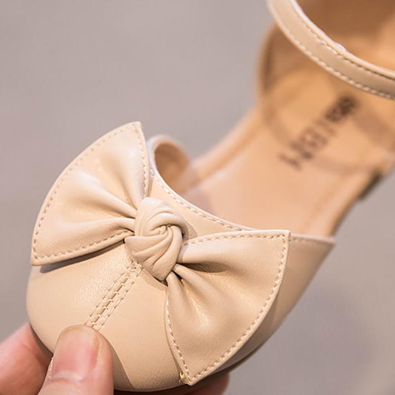 Girls' Shoes Summer Women's Treasure Soft-soled Princess Shoes Spring Style Single Shoes Children's Baotou Sandals Girls