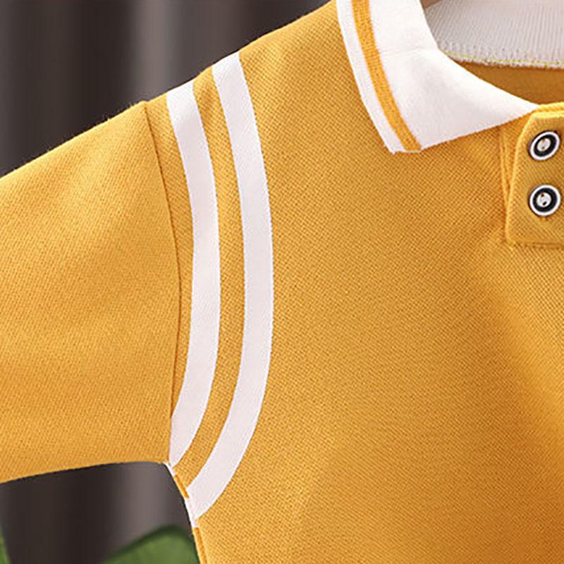 Boys and Girls Autumn Suits Baby Children's Spring and Autumn Long-sleeved Sweater Two-piece Set Baby Clothes