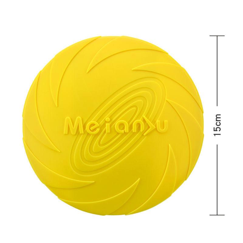 Fashionable Pet Dog Frisbee Pet Toy Frisbee Dog Silicone Resistant Frisbee Floating Training Throwing Toy