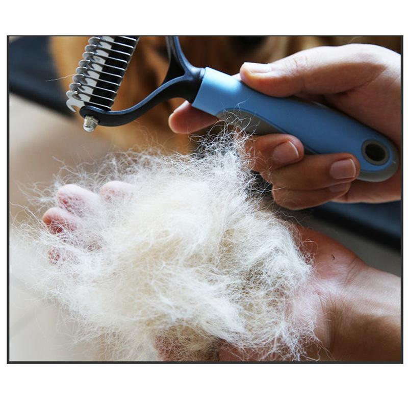 Clean Knot Comb Long Hair Combing Artifact Dog Comb Pet Dogs Cats Grooming Comb Cat Bichon Pet Supplies Teddy Comb Fluffy Pets Matted Hair Remover