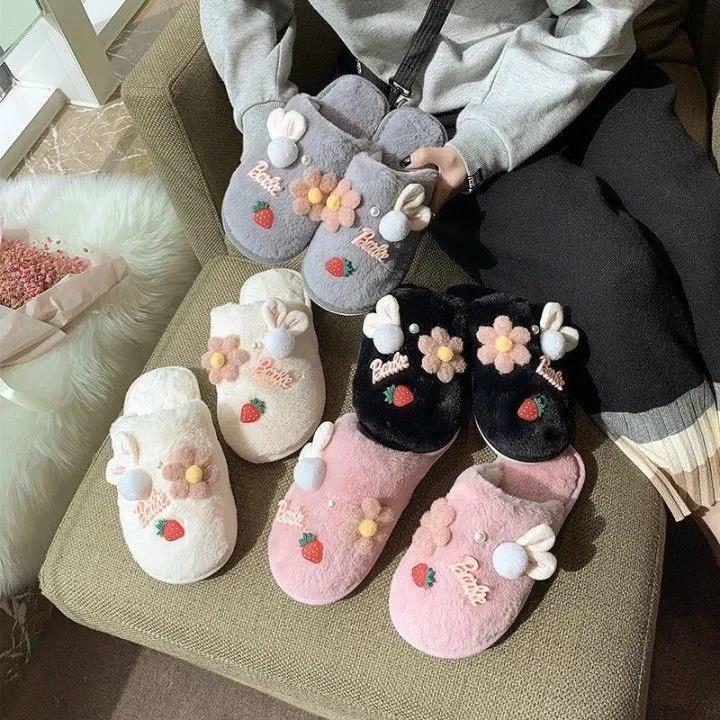 Cotton Slippers Spring and Autumn Winter Slippers Home Indoor Home Cotton Slippers Super Thick Slippers Home Indoor Winter