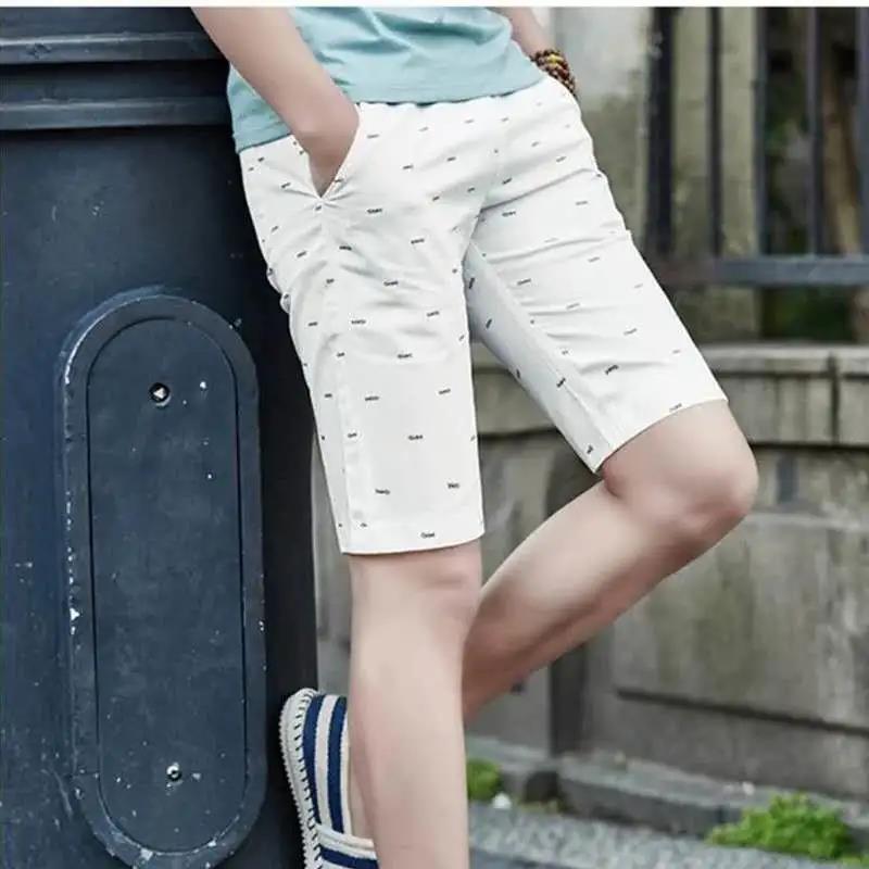 Summer Cotton Shorts Men's Five-point Pants Korean Students Loose Men's Big Pants Sports Pants Summer Pants Trend