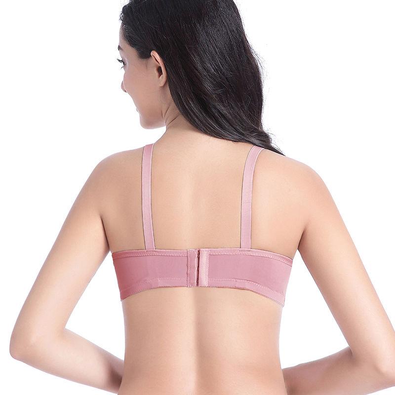 Ultra-thin Cool Breathable and Comfortable No Steel Ring Small Chest Gathered Bra Anti-sagging Adjustable Sexy Underwear Bra Women