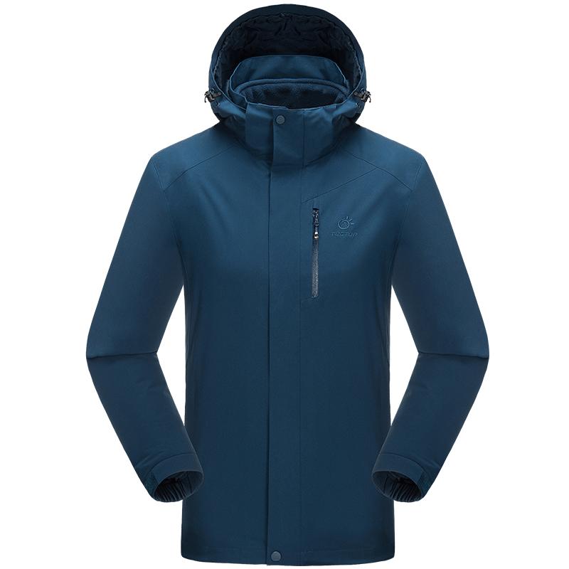 Outdoor Leisure Sports Windproof Men's Jacket Fashion Trend Loose Waterproof Warm Sportswear