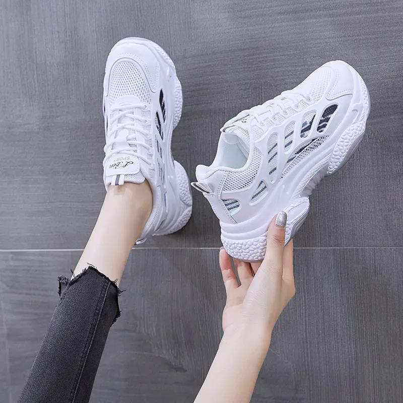 Sports Shoes Women Ins All-match Light and Breathable Comfortable Women's Shoes Net Shoes Sneakers Casual Shoes