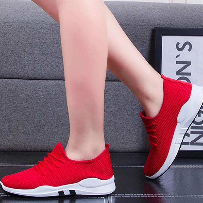 Spring and Summer Women's Shoes Single Shoes Casual Sports Shoes Female Students Fashion Trend Running Breathable Shoes