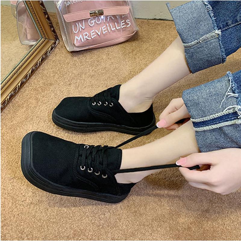 Women Shoes Sneakers Fashion Canvas Women Flats Vulcanize Shoes Woman Sneakers Basket Femme Zapatillas Mujer Casual Shoes