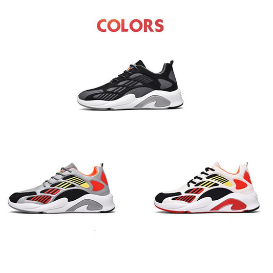 Fashion Sports Men's Shoes Trendy Student Casual Shoes Breathable Running Shoes