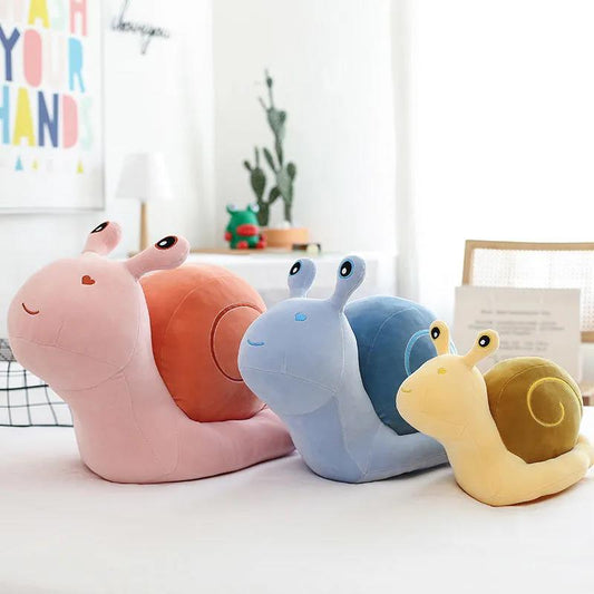 Simulation Snail Doll Snail Plush Toy Children's Favorite Doll Pillow Children's Birthday Gift Cushion Doll