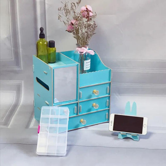 Comestic Storage Box Makeup Organizer Brush Storage Box Jewelry Case Sundries Holder Jewelry Organizer Box