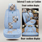 Universal car seat cover Waterproof Car Seat Cover Universal Leather 5 set Auto Seat Cushion 5 seats