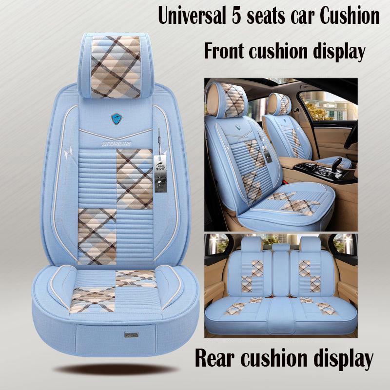 Universal car seat cover Waterproof Car Seat Cover Universal Leather 5 set Auto Seat Cushion 5 seats