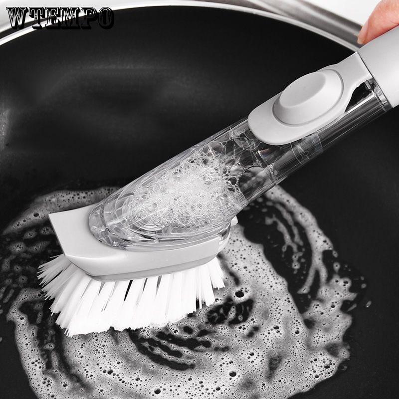 Cleaning Brushes Plastic Handle Cleaning Brush Pot Brush Wash Brush Cleaning Supplies