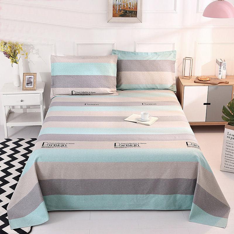 Three-piece Bedding Set One Sheet Two Pillowcases Scandinavian Style Printed Pattern Sheet Pillowcase A Variety of Specifications To Choose From