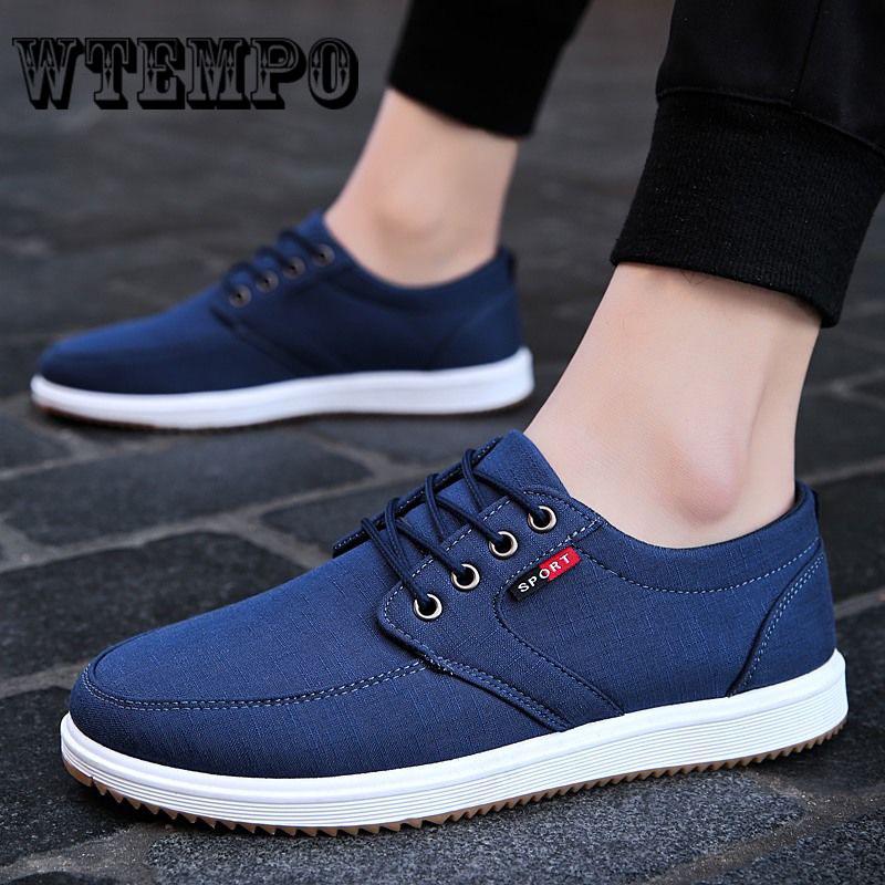 Loafers Men Outdoor Casual Light Soft Lace Up Flat Shoes