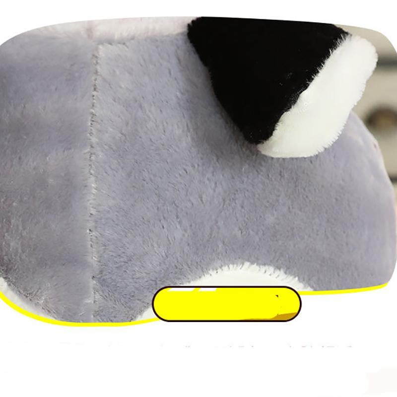 Husky Big Plush Pillow Dog Sleeping Pillow Learning Work Bed Pillow