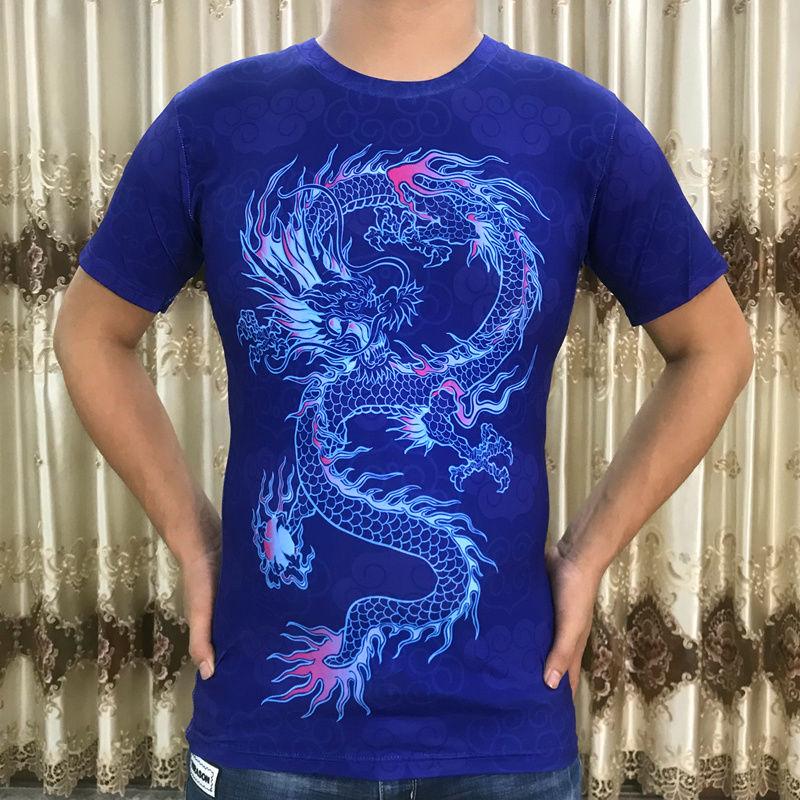 Men's clothing summer 3D digital printing T-shirt male personality short-sleeved T-shirt large size