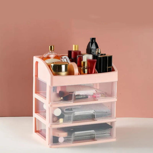 Makeup Drawer Organizer Jewelry Nail Polish Makeup Container Large Capacity Cosmetic Storage Box Desktop Sundries Storage Box