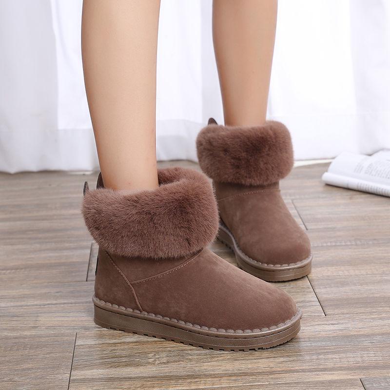 Winter Cold protection Non-slip shoes Snow boots Cotton shoes Outdoor Casual shoes Woman shoes