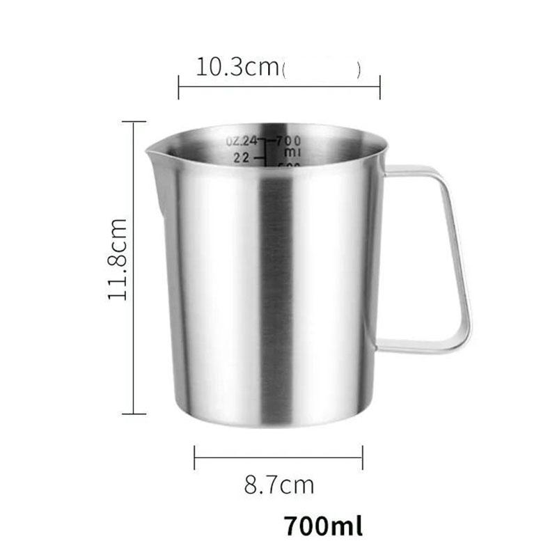 Stainless Steel Coffee Jug Latte Art Cup Milk Beater Cappuccino Espresso Foam Coffee Mug Barista Tools Coffee Accessories