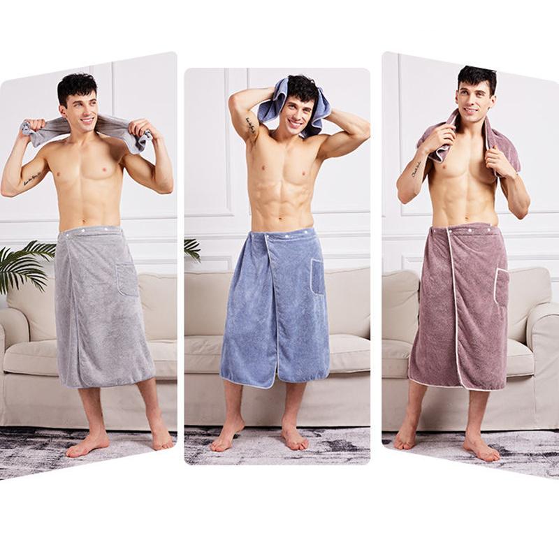 Bath Towel Men Can Wear Household Towel Variegated Can Be Wrapped In Personality Thickened Bathrobe Oversized Absorbent Without Shedding Hair