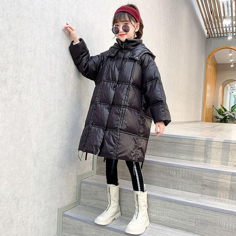 Girls' Warm Winter Coat Autumn and Winter Little Girl Windbreaker Children's Cotton-padded Jacket