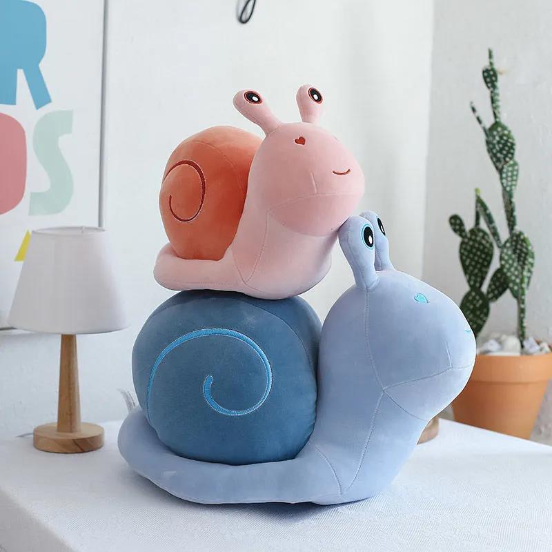 Simulation Snail Doll Snail Plush Toy Children's Favorite Doll Pillow Children's Birthday Gift Cushion Doll