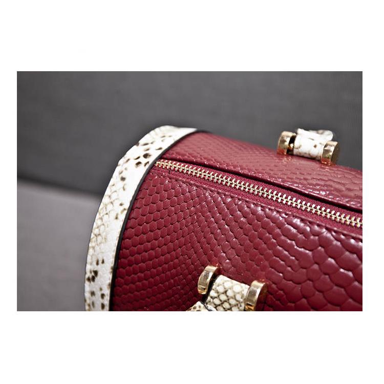 Patent leather bag Genuine Leather Woman bag European and American style handbag Trendy wild