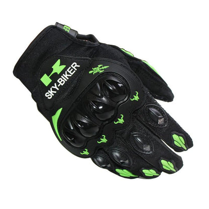 Motorcycle Racing Gloves Full-finger Cross-country Riding Motorcycle Bike Riding Rider Gloves Four Seasons To Wear