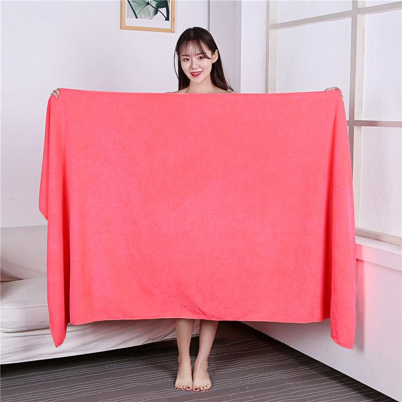 Bath Towels Pure Cotton for Adults Strong Absorbent No Lint No Fading Thickened Thickened Bath Towel Fabric Soft Large Household Towels Bath Towels