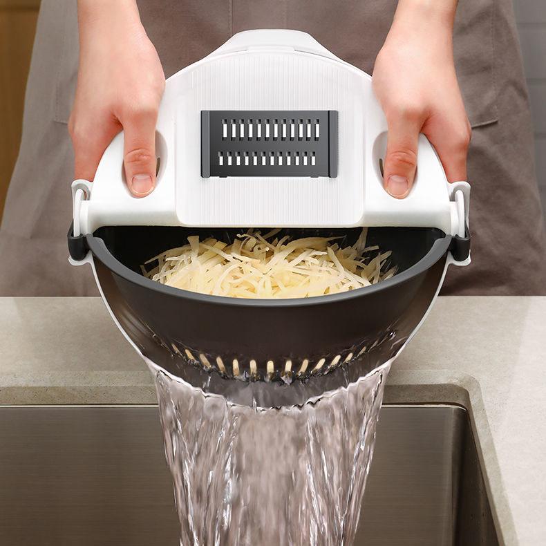 Kitchen Accessories Vegetable Cutter Grater Home Slicer Vegetable Slicer Potato Peeler Carrot Onion Grater with Strainer