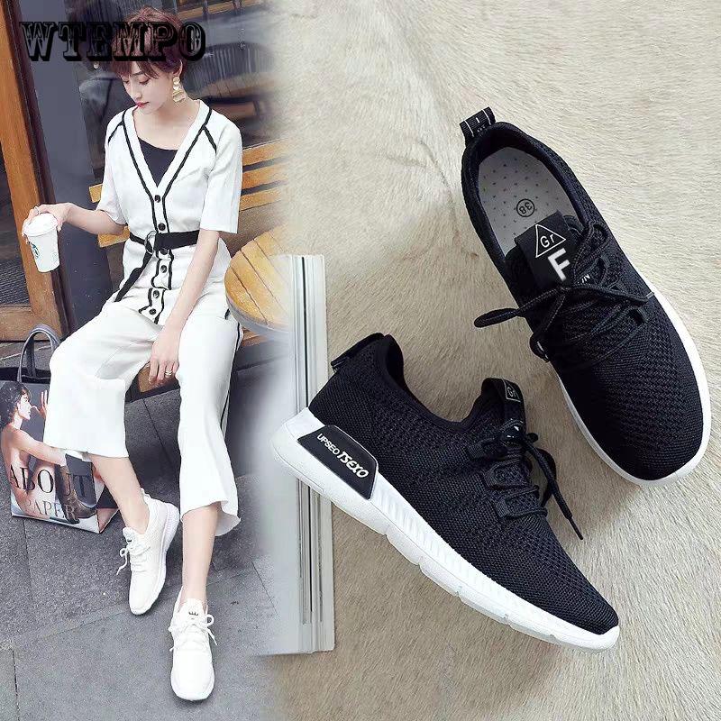 Athletic Shoes Women Breathable Mesh Shoes Athletic Running Shoes