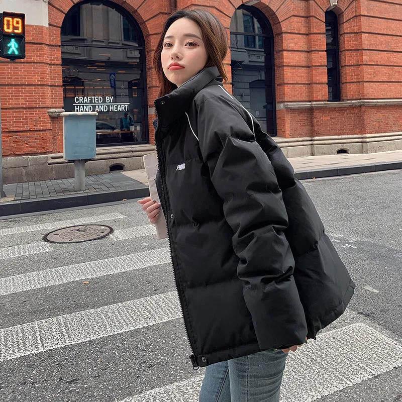 Winter Short Cotton-padded Jacket Women's Winter Clothes Korean Style Loose Little Bread Jacket