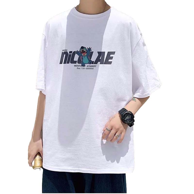 Basic Short-sleeved T-shirt Men's Summer Half-sleeved T-shirt