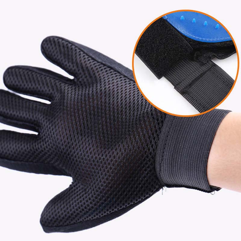 Pet Hair Removal Gloves Cleaning Supplies To Float Hair Combing Brush Cats Dogs