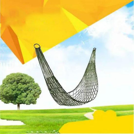 Net Rope Outdoor Hammock Nylon Rope Swing Dormitory Bedroom Net Bag Cradle Hanging Tree Bold Ultra Light Fishing Net Hammock