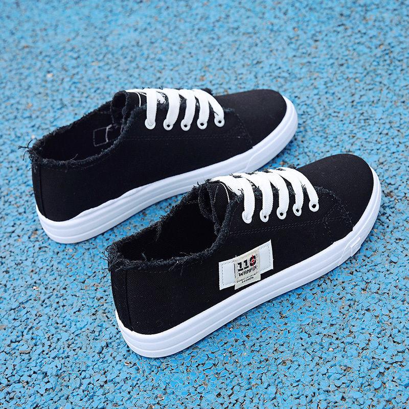 Women Non-slip Denim Shoe Tennis Canvas Shoes for Girls Sneakers Classic Breathable Shoes