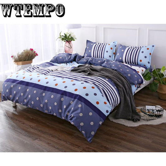 Brand Bedding set comfortable soft cotton printed quilt cover four-piece bedroom home