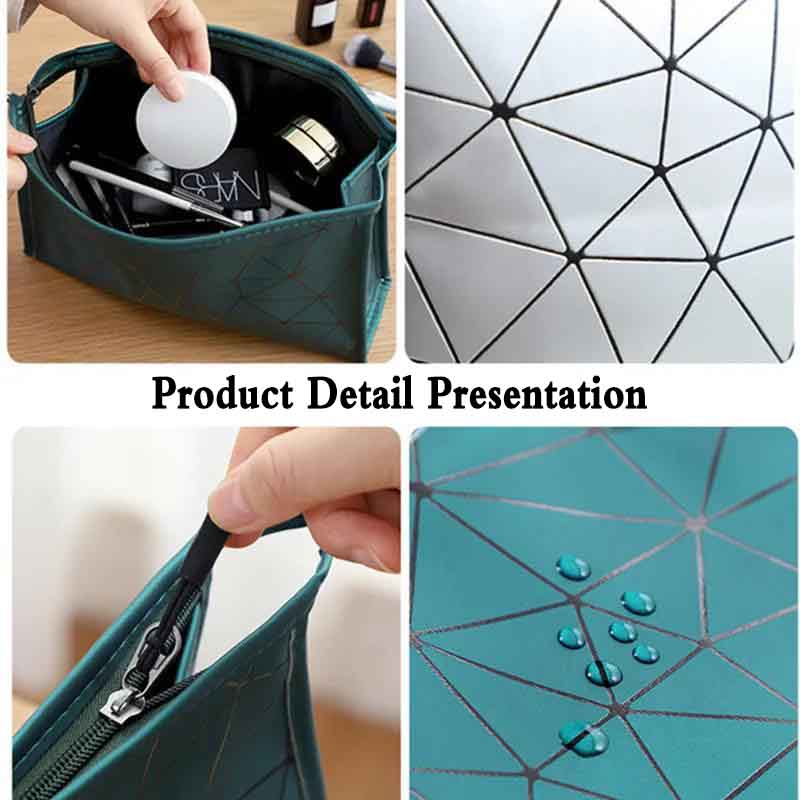 Cosmetic Bag Women's Portable Travel Carry-on Large-capacity Skin Care Product Storage Bag