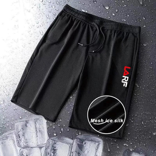 Summer Thin Cool Plus Size Men's Pants Student Casual Five-point Sports Loose Beach Men's Shorts