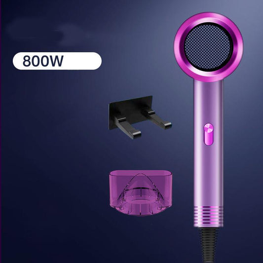 800W Portable Hair Dryer Set Blu-ray Protection Hot/cold Hair Dryer Mute Hair Care Tools for Home School