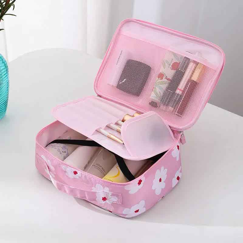 Cosmetic Bag Women's Portable Large-capacity Simple Travel Portable Small Wash Storage Bag