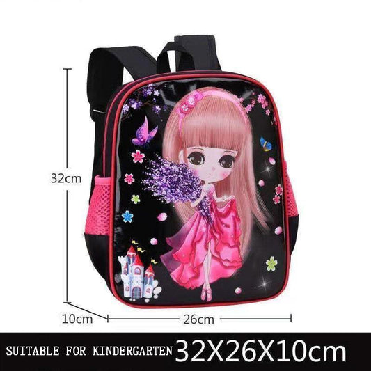 Cartoon Cute Student Backpack School Bag Backpack Canvas Korean Small Backpack Children Travel Bag Boys and Girls Backpacks