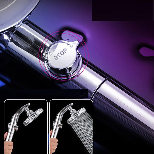 Pressurized Shower Sprinkler Head To Pour Rain Flower Wine Household High Pressure Bath Bath Shower Head Shower Head Single Shower Head