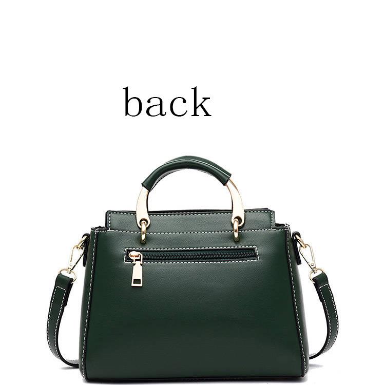 Trendy wild Patent leather bag Big capacity Woman bag European and American style Shoulder Handbag