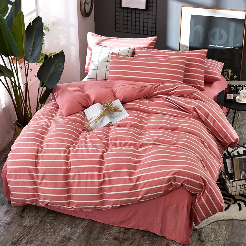 Bedding Set,Home Textile King Size Bed Set,bedclothes,duvet Cover Flat Sheet Pillowcases