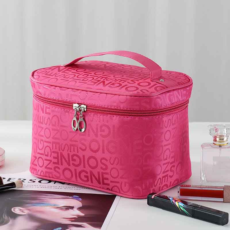 Cosmetic Bag Large-capacity Fashion Portable Large Cute Women's Wash Bag Travel Carry-on Storage Box